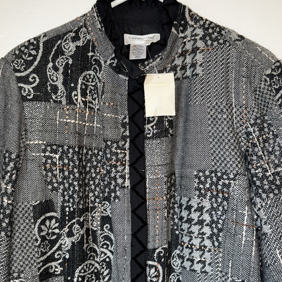 🌹NWT:COLDWATER CREEK SNAP UP ELEGANT JACKET - Picture 2 of 7